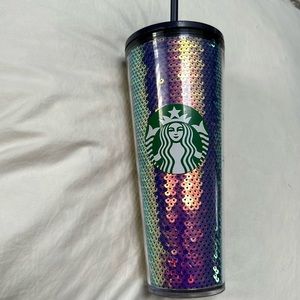 Starbucks Holiday 2020 delightfully Iridescent cup